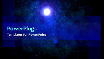 PowerPoint Template - An abstract rock background